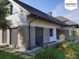 Dom w roletach zewnętrzenych Bubendorff