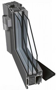 Drzwi aluminiowe ciepłe PE 78