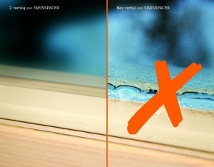 Szyba zespolona z ciepla ramka nie zaparowuje