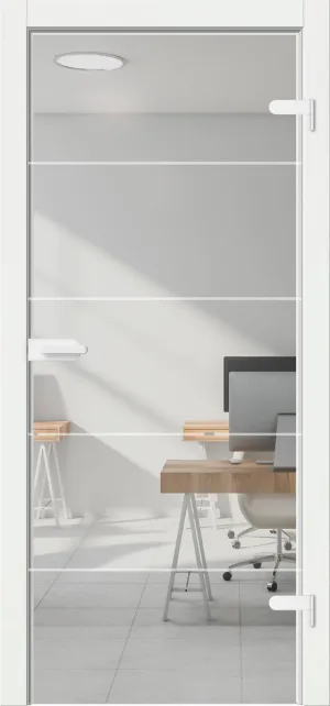 Drzwi wewnętrzne Barański Premium – linia Glass PW, model Glass 06