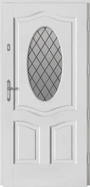 Drzwi zewnętrzne Barański Premium – linia Classic, model DB 58