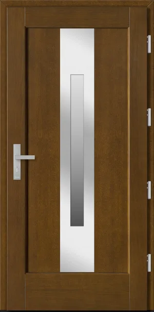 Drzwi zewnętrzne Barański Premium – linia Classic, model DB 74