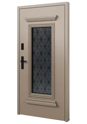 Drzwi zewnętrzne Barański Premium – linia Elegant, model DB 712