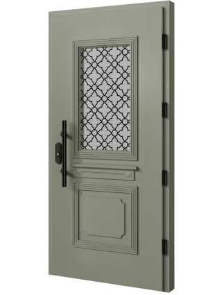 Drzwi zewnętrzne Barański Premium – linia Elegant, model DB 719