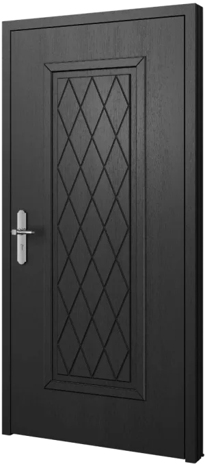Drzwi zewnętrzne Barański Premium – linia Elegant, model DB 720