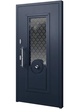 Drzwi zewnętrzne Barański Premium – linia Elegant, model DB 725