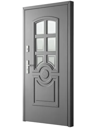 Drzwi zewnętrzne Barański Premium – linia Elegant, model DB 728