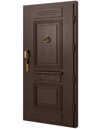 Drzwi zewnętrzne Barański Premium – linia Elegant, model DB 732
