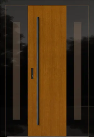 Drzwi zewnętrzne Barański Premium – linia Glass PZ, model DB 510