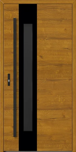 Drzwi zewnętrzne Barański Premium – linia Glass PZ, model DB 518