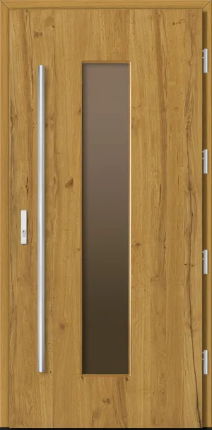 Drzwi zewnętrzne Barański Premium – linia Simple, model DB 253