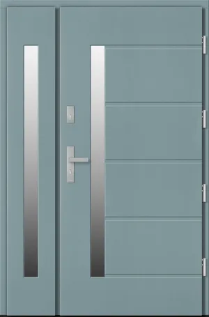 Drzwi zewnętrzne Barański Premium – linia Simple, model DB 279