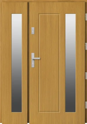 Drzwi zewnętrzne Barański Premium – linia Simple, model DB 298