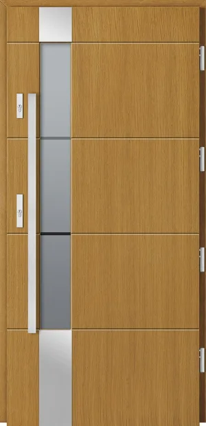 Drzwi zewnętrzne Barański Premium – linia Simple, model DB 328