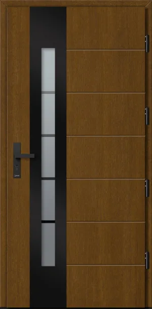 Drzwi zewnętrzne Barański Premium – linia Simple, model DB 332