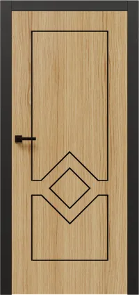 Drzwi CAL Forma Siedlce Drzwi wewnętrzne drewniane CAL – kolekcja Op-art, model Forma