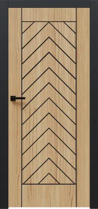 Drzwi CAL Fuzja Siedlce Drzwi wewnętrzne drewniane CAL – kolekcja Op-art, model Fuzja
