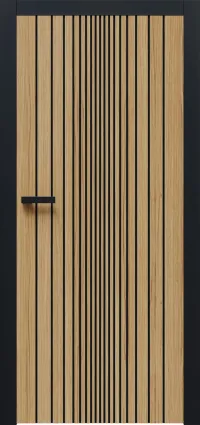Drzwi CAL Zebra Siedlce Drzwi wewnętrzne drewniane CAL – kolekcja Op-art, model Zebra