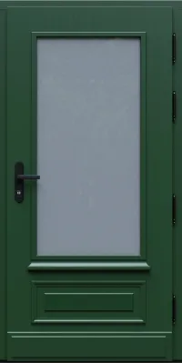 Drzwi zewnętrzne drewniane CAL – kolekcja Vintage, model Sintra Basic