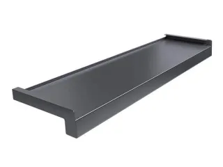 Parapet zewnętrzny stalowy w kolorze antracyt RAL 7024