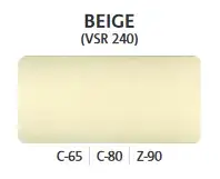 żaluzja fasadowa kolor Beige VSR 240